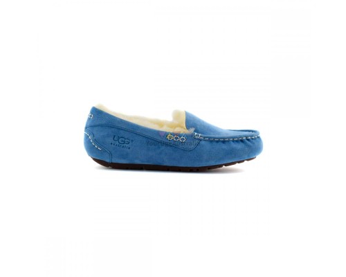 UGG MOCCASINS ANSLEY BLUE