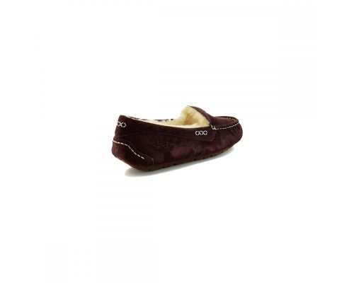 UGG MOCCASINS ANSLEY CHOCOLATE