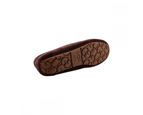 UGG MOCCASINS ANSLEY CHOCOLATE