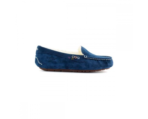 UGG MOCCASINS ANSLEY NAVY