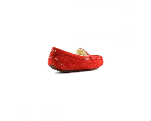 UGG MOCCASINS ANSLEY RED