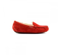 UGG MOCCASINS ANSLEY RED