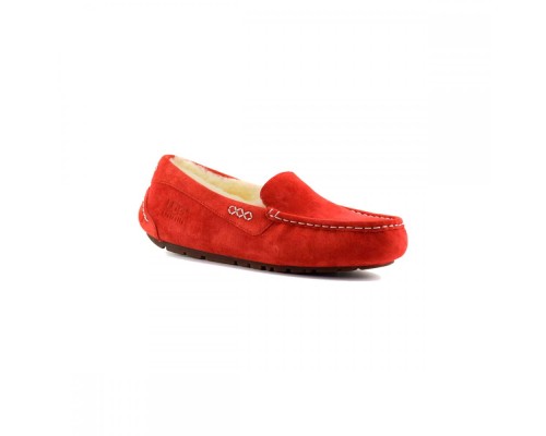 UGG MOCCASINS ANSLEY RED