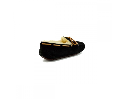 UGG MOCCASINS DAKOTA BLACK