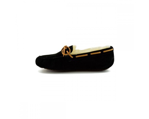UGG MOCCASINS DAKOTA BLACK