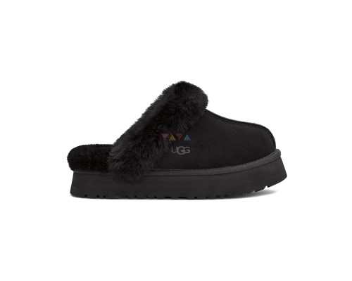 UGG DISQUETTE SLIPPER BLACK