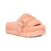 UGG FLUFFITA  BEVERLY PINK