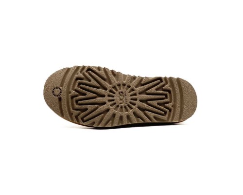 UGG STITCH SLIP ON CHESTNUT