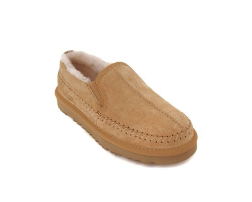 UGG STITCH SLIP ON CHESTNUT