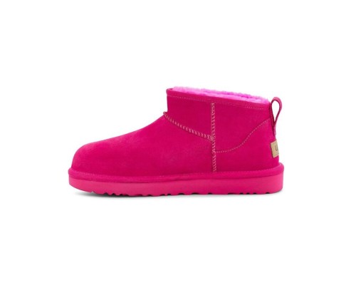 UGG WOMEN'S CLASSIC ULTRA MINI TAFFY PINK