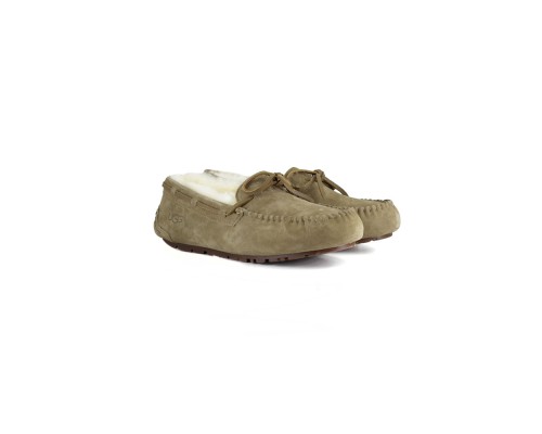 UGG MOCCASINS DAKOTA OLIVE