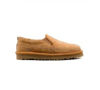 UGG STITCH SLIP ON CHESTNUT