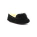 UGG MOCCASINS DAKOTA POM POM BLACK