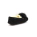 UGG MOCCASINS DAKOTA POM POM BLACK