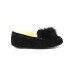 UGG MOCCASINS DAKOTA POM POM BLACK