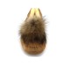 UGG MOCCASINS DAKOTA POM POM CHESTNUT