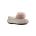 UGG MOCCASINS DAKOTA POM POM DUSK