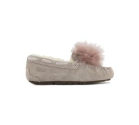 UGG MOCCASINS DAKOTA POM POM DUSK