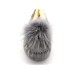UGG MOCCASINS DAKOTA POM POM GREY