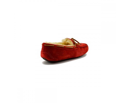 UGG MOCCASINS DAKOTA RED