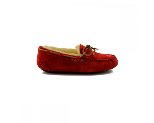 UGG MOCCASINS DAKOTA RED