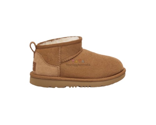 UGG KIDS ULTRA MINI CHESTNUT