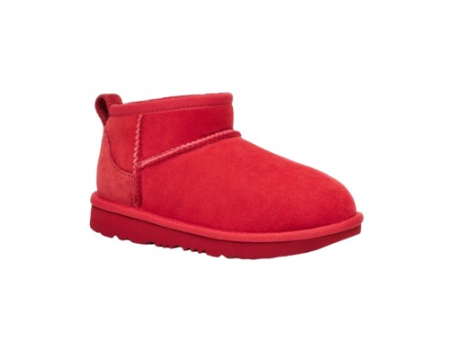 UGG KIDS ULTRA MINI SAMBA RED