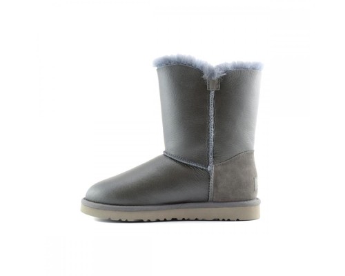 BAILEY BUTTON METALLIC II GREY