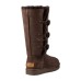 UGG BAILEY BUTTON TRIPLET CHOCOLATE
