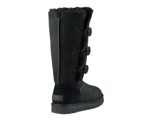 UGG BAILEY BUTTON TRIPLET II BLACK