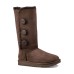 UGG BAILEY BUTTON TRIPLET CHOCOLATE