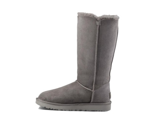 UGG BAILEY BUTTON TRIPLET GREY