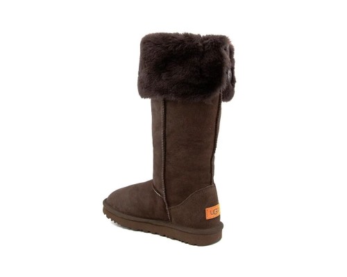 UGG OVER THE KNEE BAILEY BUTTON II CHOCOLATE