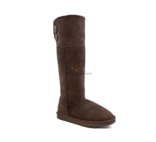 UGG OVER THE KNEE BAILEY BUTTON II CHOCOLATE