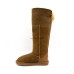 UGG OVER THE KNEE BAILEY BUTTON II CHESTNUT BOMBER