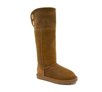 UGG OVER THE KNEE BAILEY BUTTON II CHESTNUT BOMBER