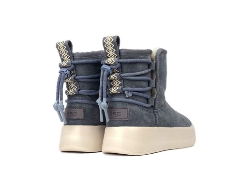 UGG W DUNE MINI BUCKLE BOOT GREY