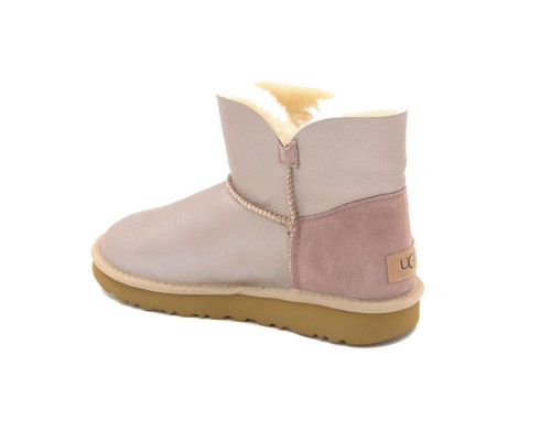 UGG WOMEN'S METALLIC MINI BAILEY BUTTON DUSK