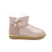 UGG WOMEN'S METALLIC MINI BAILEY BUTTON DUSK