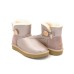 UGG WOMEN'S METALLIC MINI BAILEY BUTTON DUSK