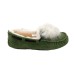 UGG WOMEN'S DAKOTA GREEN POM POM