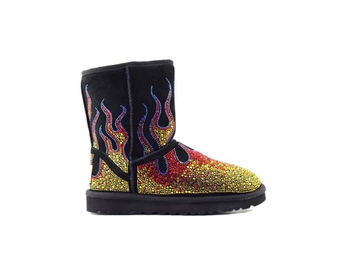 UGG WOMEN'S CLASSIC JEREMY SCOTT BLACK