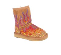 UGG WOMEN'S CLASSIC JEREMY SCOTT CHESTNUT