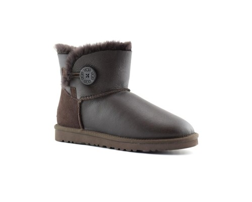 BAILEY BUTTON MINI II METALLIC CHOCOLATE