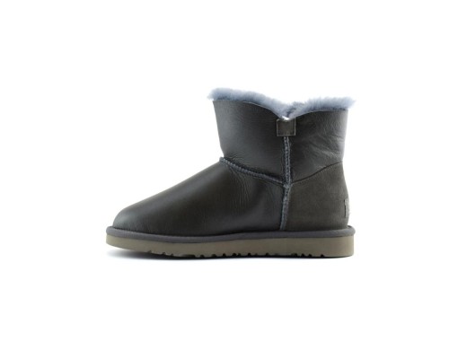 BAILEY BUTTON MINI II METALLIC GREY