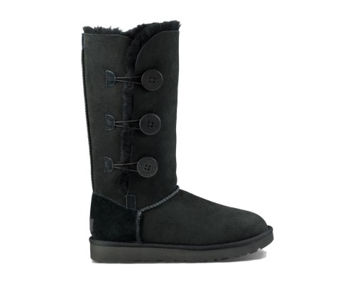 UGG BAILEY BUTTON TRIPLET II BLACK