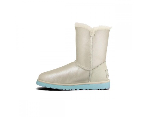 BAILEY BUTTON BLING GLITTER I DO WHITE