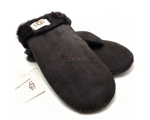 UGG GLOVES CHOCOLATE