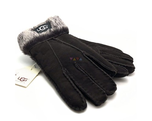 UGG GLOVES CHOCOLATE 45