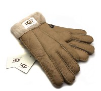 UGG GLOVES METALLIC CHESTNUT 125